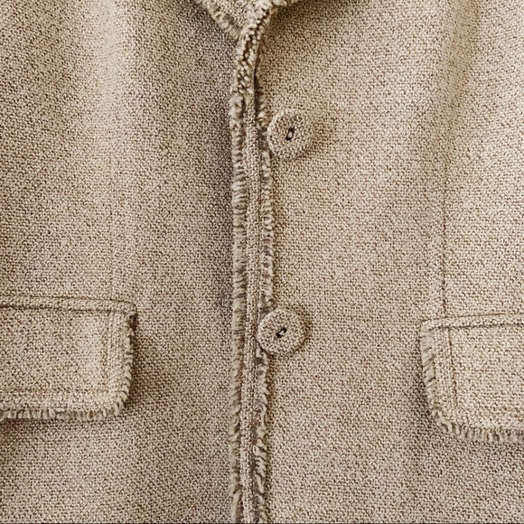 Ann Taylor Tan Blazer Size 6 - Picture 3 of 5